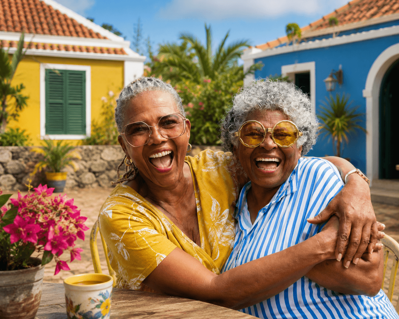 Forty years, two islands, one phone call